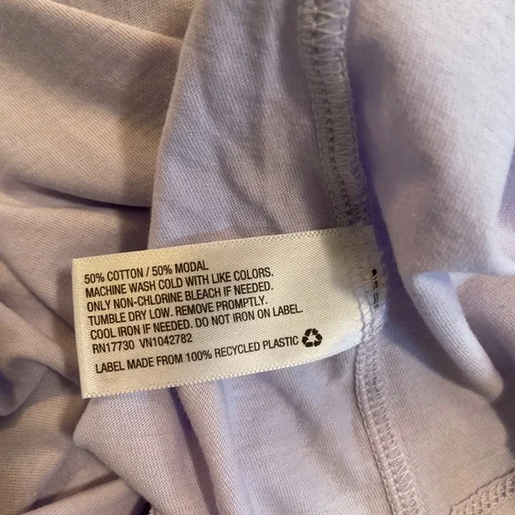 A New Day Women's Light Purple Sz 4X Casual T-Shirt Lightweight NEW - Picture 9 of 9